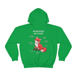 Fox Cherry - Hoodie Hoodie Artworktee Green S 
