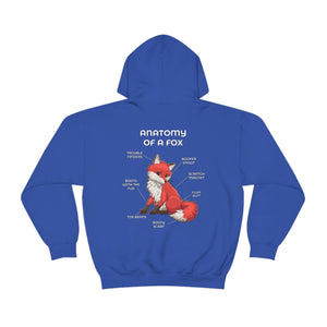 Fox Cherry - Hoodie Hoodie Artworktee Royal Blue S 