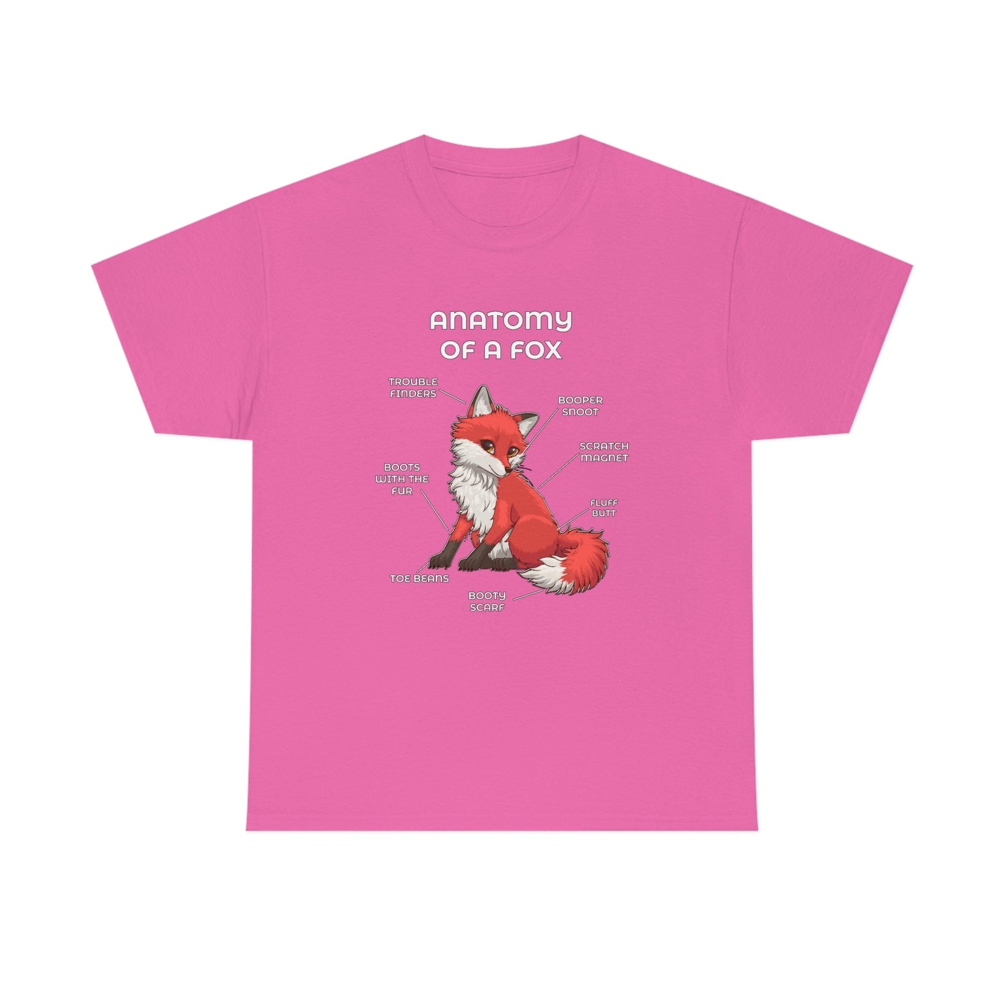 Fox Cherry - T-Shirt T-Shirt Artworktee Pink S 