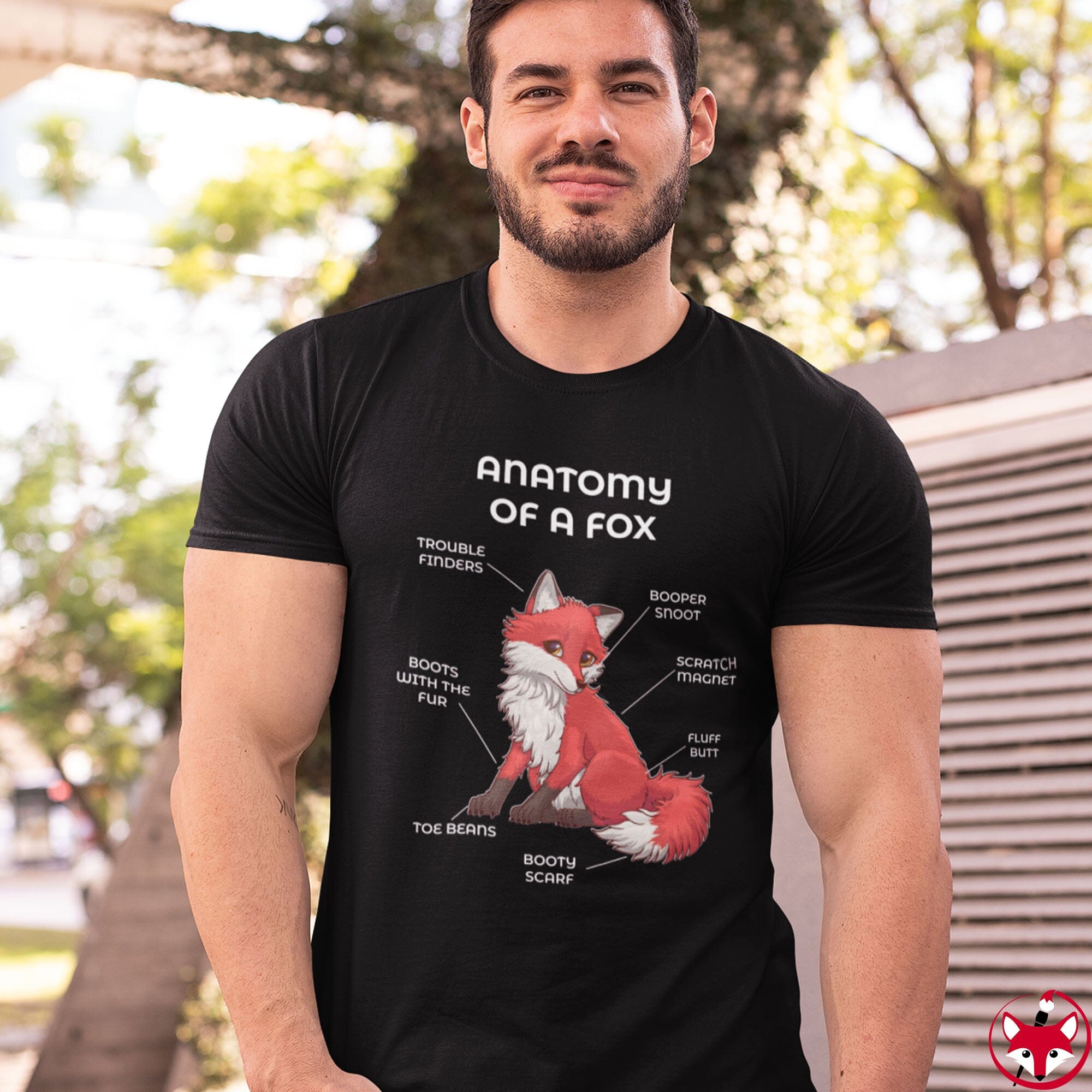Fox Cherry - T-Shirt T-Shirt Artworktee 