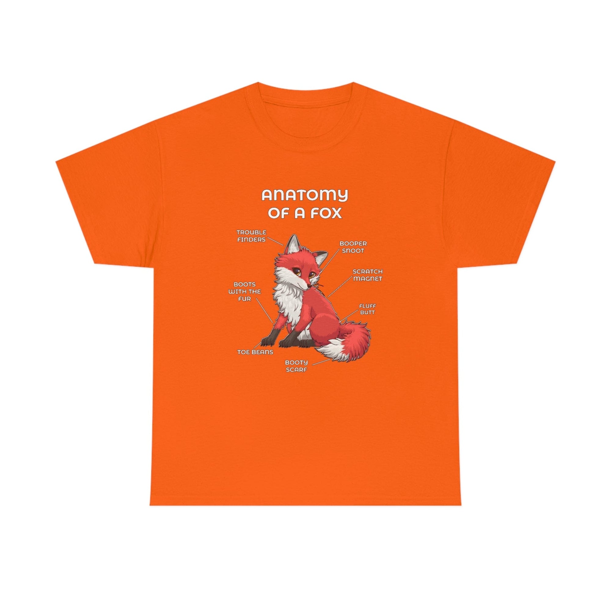 Fox Cherry - T-Shirt T-Shirt Artworktee Orange S 