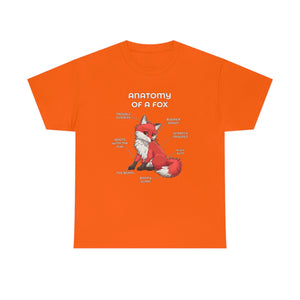 Fox Cherry - T-Shirt T-Shirt Artworktee Orange S 