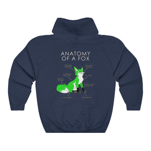 Fox Green - Hoodie Hoodie Artworktee Navy Blue S 