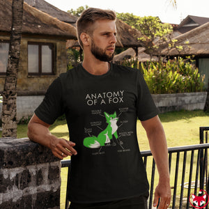 Fox Green - T-Shirt T-Shirt Artworktee 