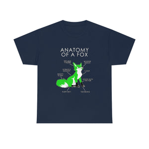 Fox Green - T-Shirt T-Shirt Artworktee Navy Blue S 