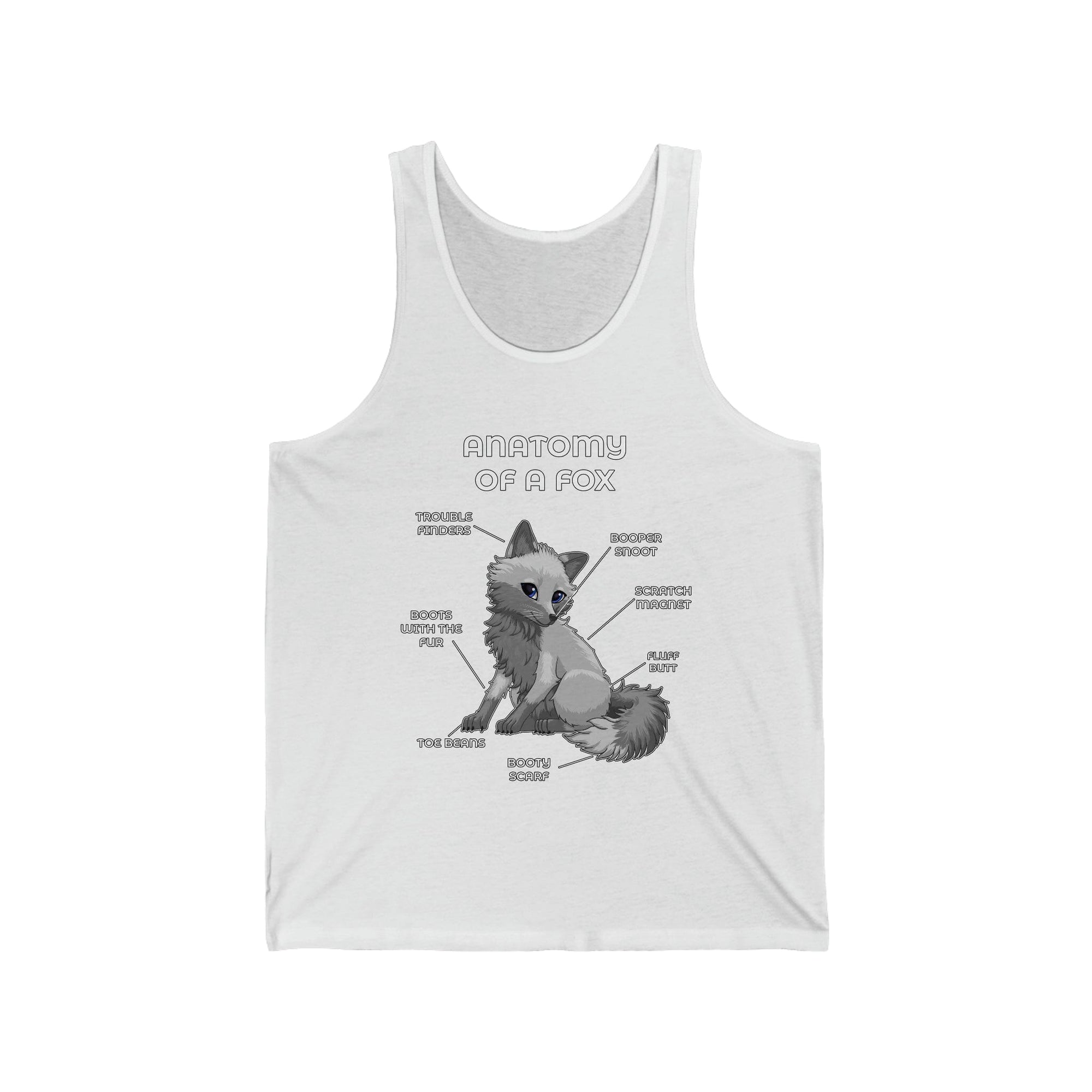 Fox Grey - Tank Top Tank Top Artworktee White XS 