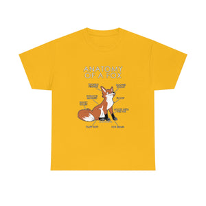 Fox Orange - T-Shirt T-Shirt Artworktee Gold S 