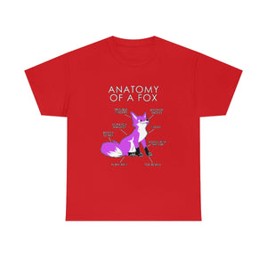 Fox Pink - T-Shirt T-Shirt Artworktee Red S 
