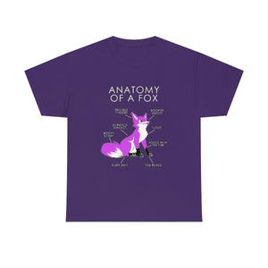 Fox Pink - T-Shirt T-Shirt Artworktee Purple S 