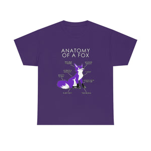 Fox Purple - T-Shirt T-Shirt Artworktee Purple S 
