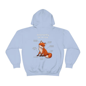 Fox Red - Hoodie Hoodie Artworktee Light Blue S 