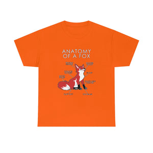 Fox Red - T-Shirt T-Shirt Artworktee Orange S 