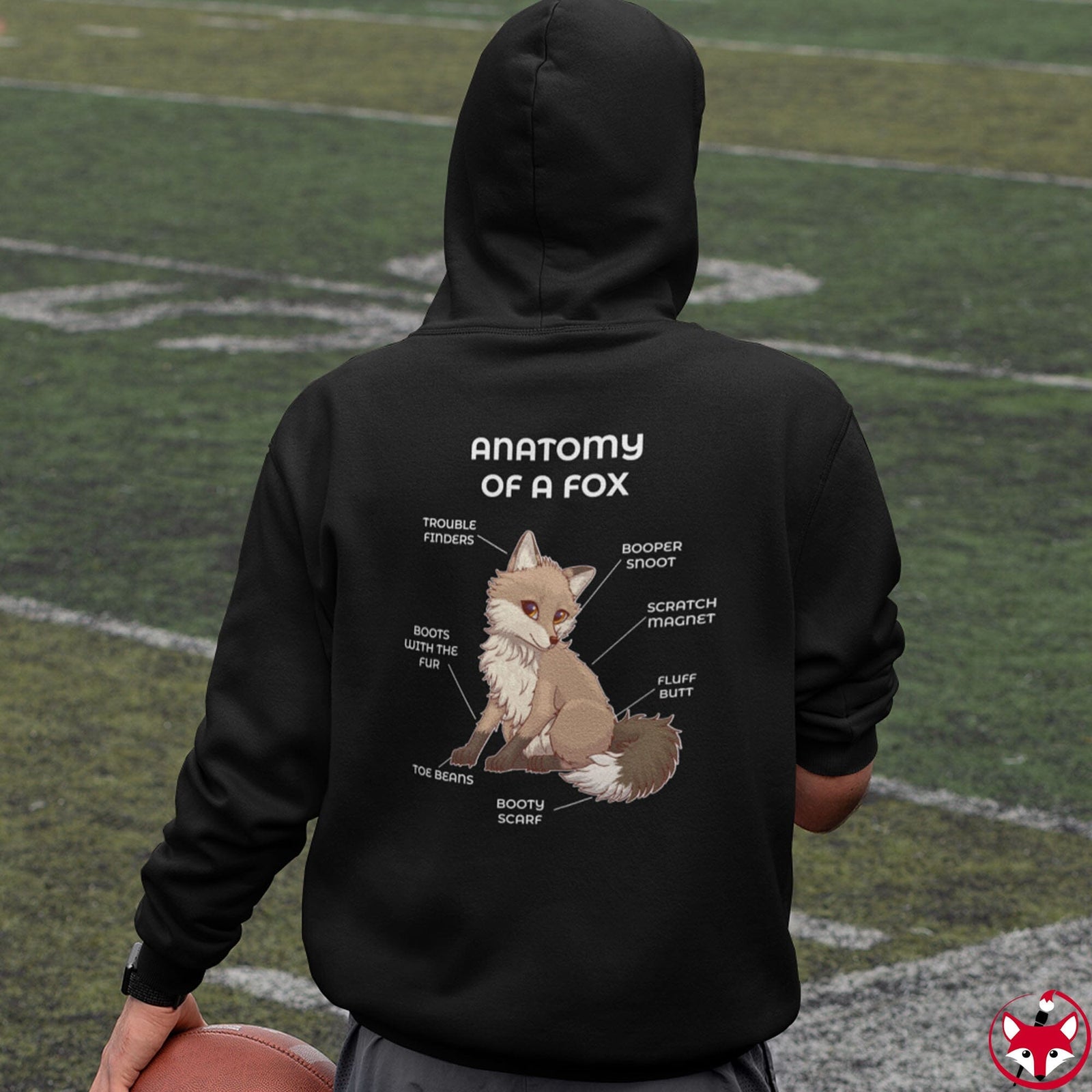 Fox Sand - Hoodie Hoodie Artworktee 