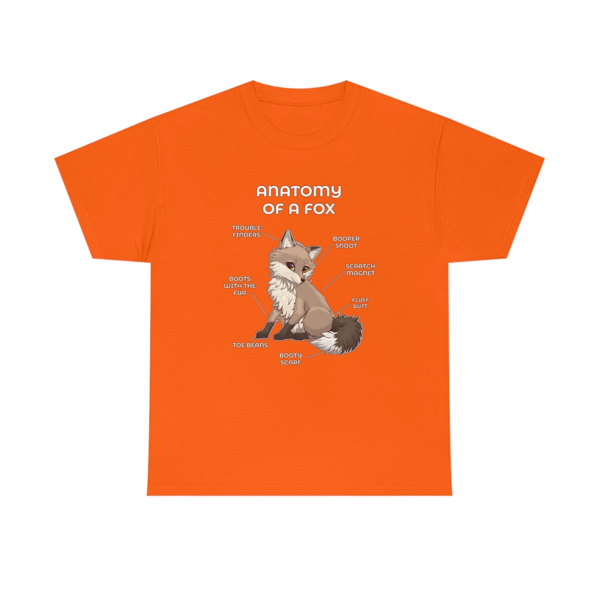 Fox Sand - T-Shirt T-Shirt Artworktee Orange S 