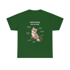 Fox Sand - T-Shirt T-Shirt Artworktee Green S 