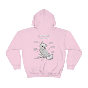 Fox White - Hoodie Hoodie Artworktee Light Pink S 
