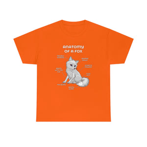 Fox White - T-Shirt T-Shirt Artworktee Orange S 
