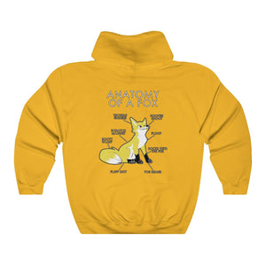 Fox Yellow - Hoodie Hoodie Artworktee Gold S 