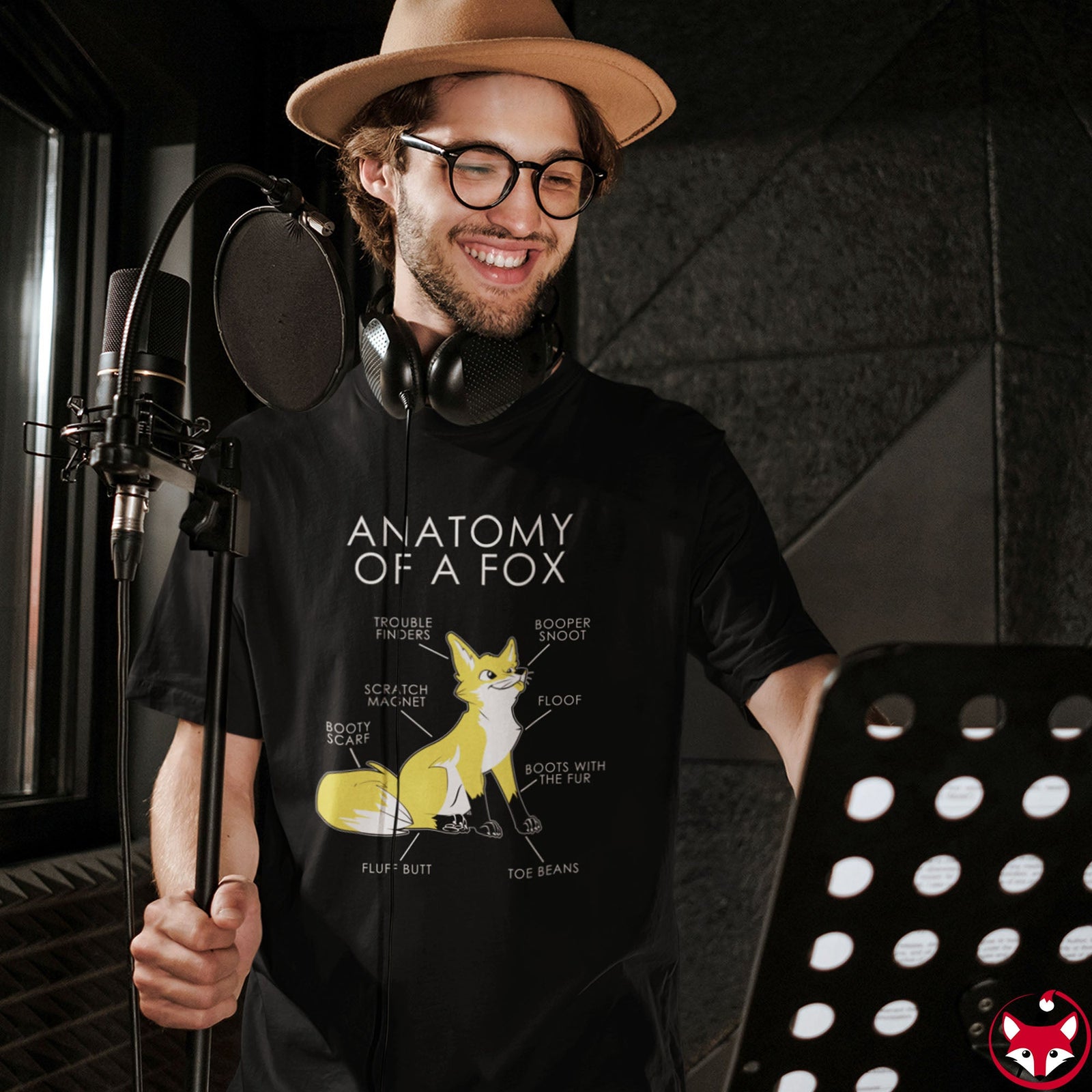 Fox Yellow - T-Shirt T-Shirt Artworktee 