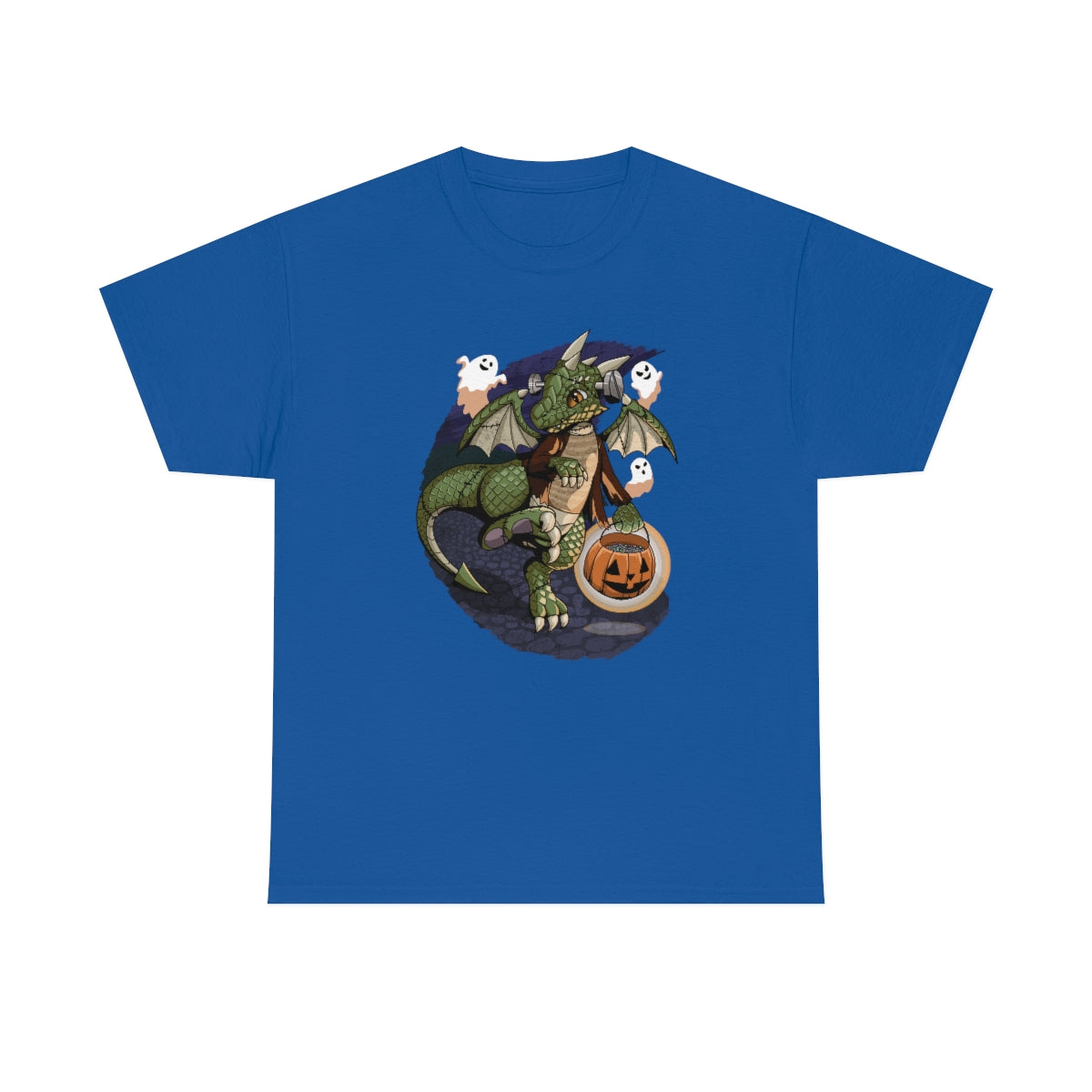 Frankenstein Dragon - T-Shirt T-Shirt Artworktee Royal Blue S 
