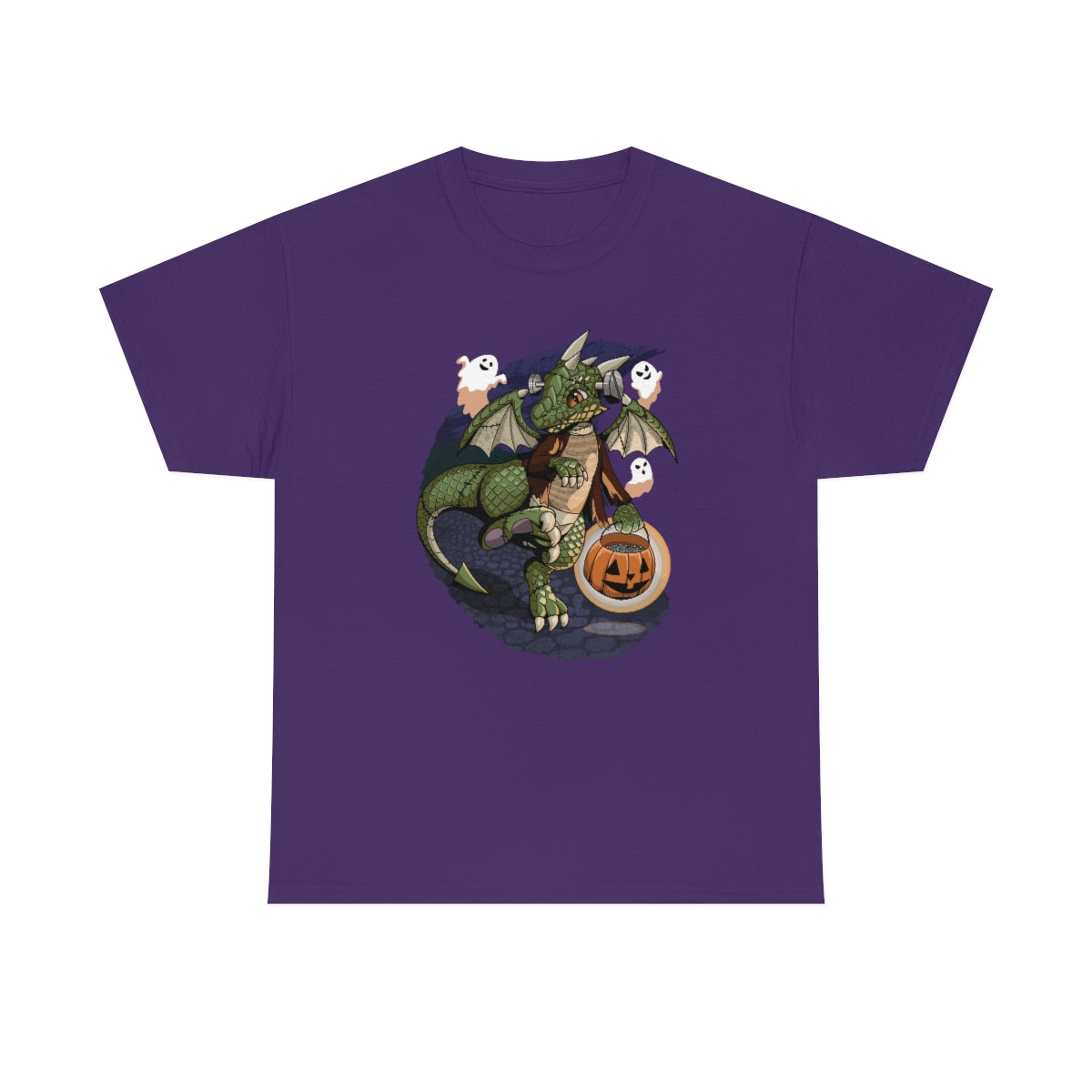 Frankenstein Dragon - T-Shirt T-Shirt Artworktee Purple S 