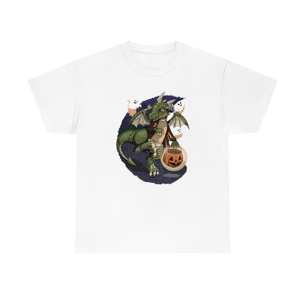 Frankenstein Dragon - T-Shirt T-Shirt Artworktee White S 