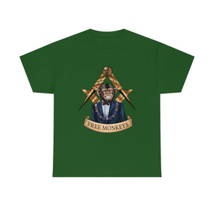 Free Monkeys - T-Shirt T-Shirt Artworktee Green S 