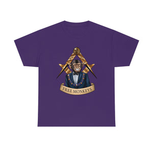 Free Monkeys - T-Shirt T-Shirt Artworktee Purple S 