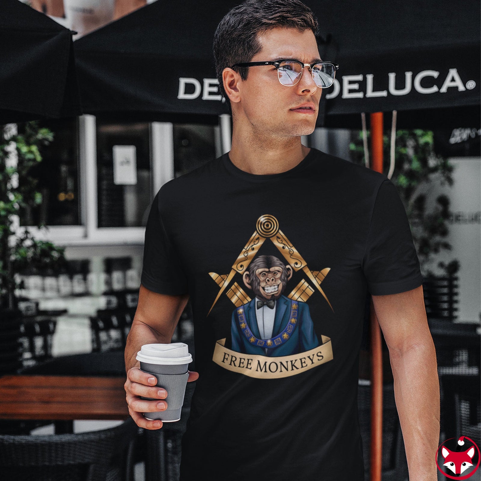 Free Monkeys - T-Shirt T-Shirt Artworktee 