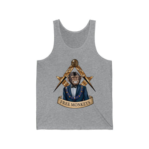 Free Monkeys - Tank Top Tank Top Artworktee Heather XS 