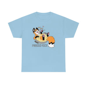 Furried Rice - T-Shirt T-Shirt Crunchy Crowe Light Blue S 