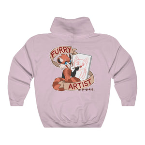 Furry Artist in Progress - Hoodie Hoodie Artworktee Light Pink S 