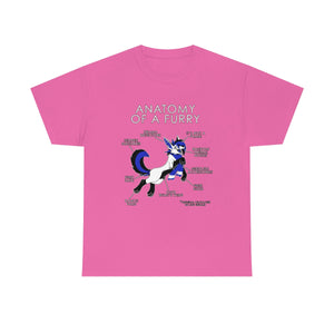 Furry Blue - T-Shirt T-Shirt Artworktee Pink S 