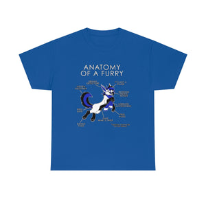 Furry Blue - T-Shirt T-Shirt Artworktee Royal Blue S 