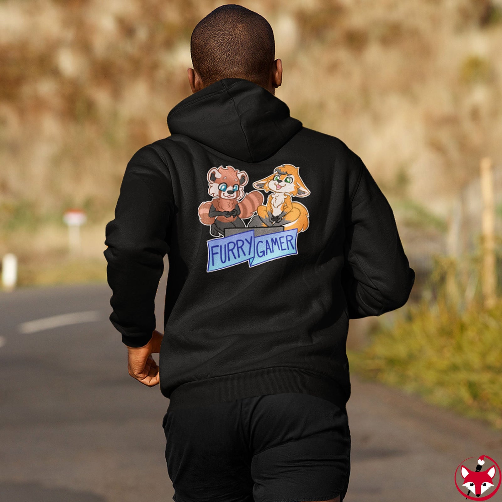 Furry Gamer - Hoodie Hoodie Artworktee 