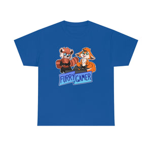 Furry Gamer - T-Shirt T-Shirt Artworktee Royal Blue S 