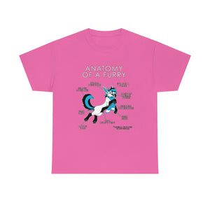 Furry Light Blue - T-Shirt T-Shirt Artworktee Pink S 