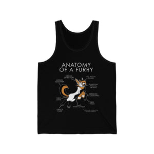 Furry Orange - Tank Top Tank Top Artworktee Black XS 