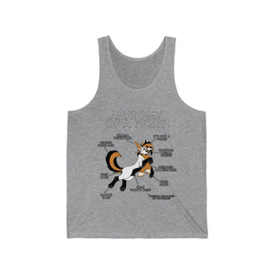 Furry Orange - Tank Top Tank Top Artworktee Heather XS 