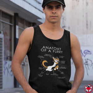 Furry Orange - Tank Top Tank Top Artworktee 