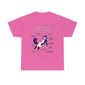 Furry Purple - T-Shirt Artworktee Pink S 