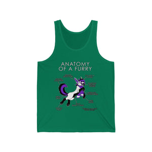 Furry Purple - Tank Top Tank Top Artworktee Green XS 