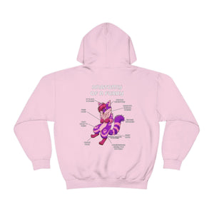 Furry Purple and Pink - Hoodie Hoodie Artworktee Light Pink S 
