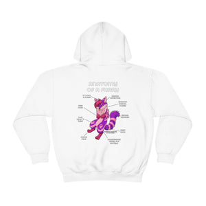 Furry Purple and Pink - Hoodie Hoodie Artworktee White S 