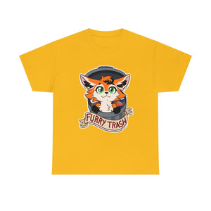 Furry Trash - T-Shirt T-Shirt Artworktee Gold S 