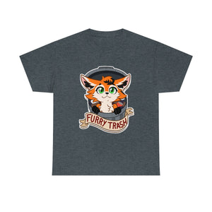 Furry Trash - T-Shirt T-Shirt Artworktee Dark Heather S 