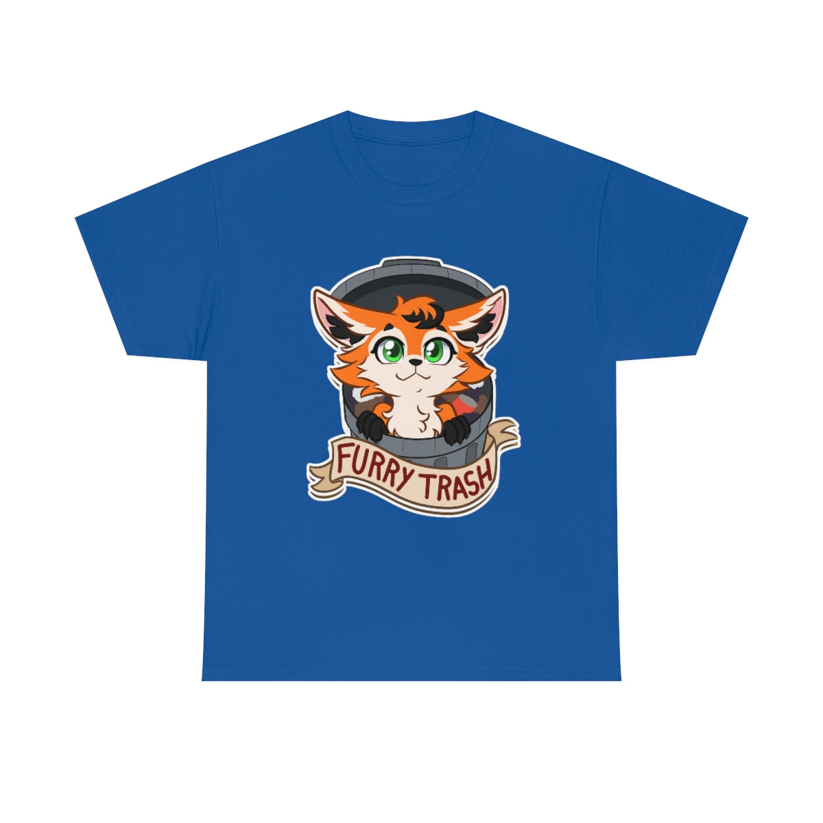 Furry Trash - T-Shirt T-Shirt Artworktee Royal Blue S 
