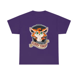 Furry Trash - T-Shirt T-Shirt Artworktee Purple S 