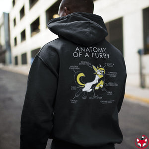 Furry Yellow - Hoodie Hoodie Artworktee 