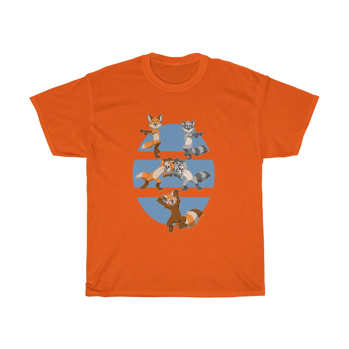 Fusion - T-Shirt T-Shirt Paco Panda Orange S 